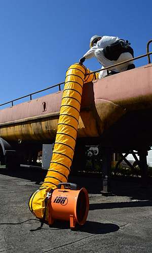 Exaustor portátil para espaço confinado Exaustor portátil para espaço confinado