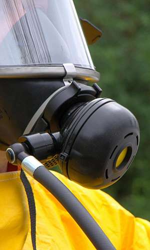 Máscara de ar mandado para espaço confinado Máscara de ar mandado para espaço confinado