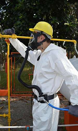 Máscara de ar mandado Máscara de ar mandado