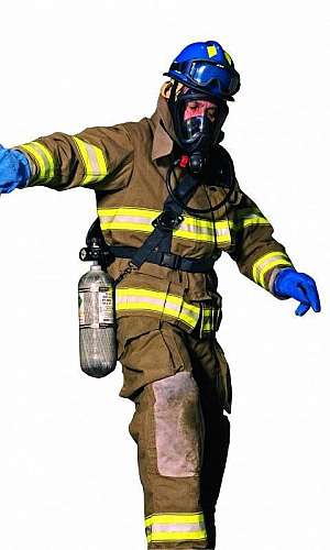 Sistema de ar mandado com cilindro de escape Sistema de ar mandado com cilindro de escape